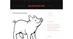 Desktop Screenshot of persiansms.info